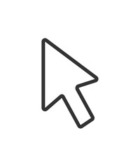 Computer cursor icon , computer mouse, Pointer cursor computer mouse icon . Clicking the cursor. clicks. Pointing hand click icon. Click the cursor. Vector illustration