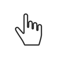 Obraz premium Computer cursor icon , hourglass, computer mouse, Pointer cursor computer mouse icon . Clicking the cursor. Hand clicks. Pointing hand click icon. Click the cursor. Vector illustration