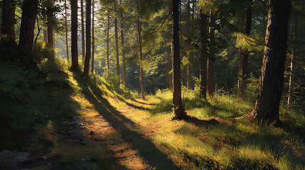 Fototapeta premium AI generated image