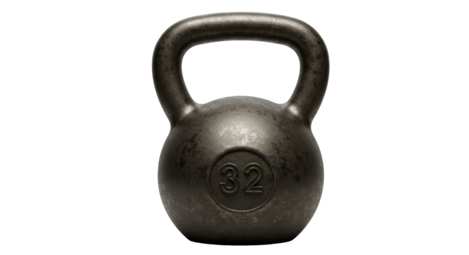 Isolated Kettlebell