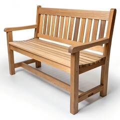 Bench isolated on transparent background