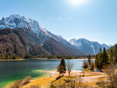 Lake Predil, (Lago del Predil), Italy Tarvisio