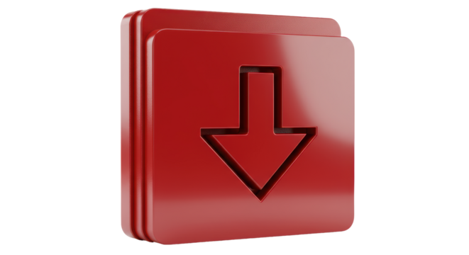 Isolated Download icon