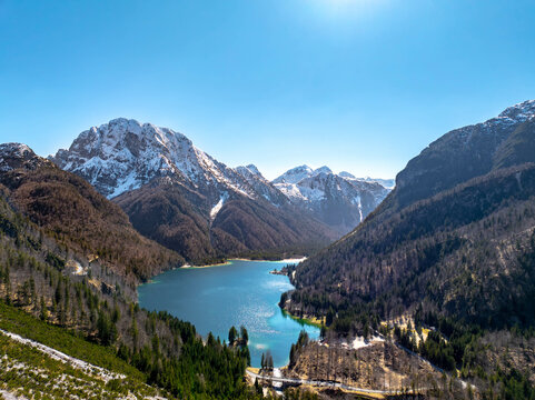 Lake Predil, (Lago del Predil), Italy Tarvisio