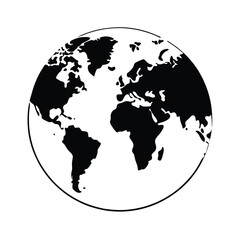 Obraz premium world map vector