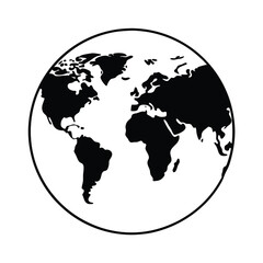 Fototapeta premium world map vector