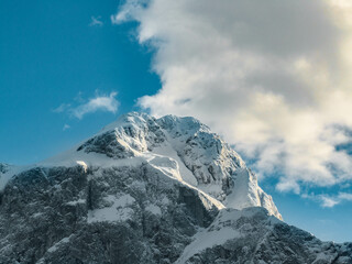 The Peak of Mangart, Slovenia, Julian alps