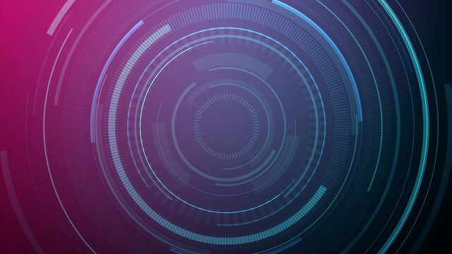 HUD technical circles - background loop