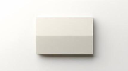 Abstract Beige and Off-White Bi-Color Square Minimalist Art