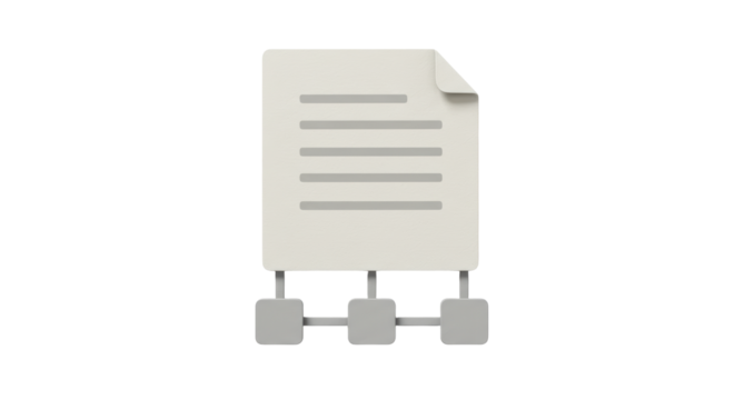 Isolated Data Network Icon