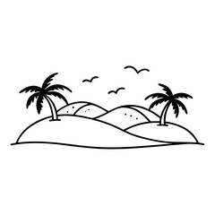 tropical beach background