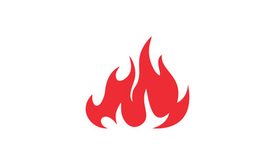 a fire themed graphic image, on a white background. vector graphic base.