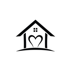 house icon on white background