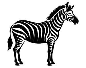 Zebra Vector Silhouettes & SVG Icons | Wild Animal & Safari Crafts & Digital Designs