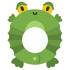 Baby shower hat vector cartoon illustration isolated on a white background.