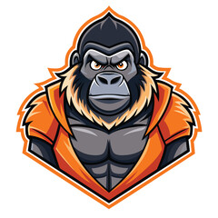 gorilla-------------mascot--logo.eps