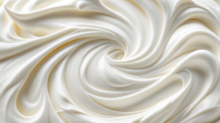 Obraz premium Swirled creamy texture background