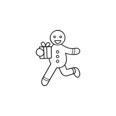 cartoon character running