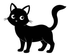 Kitten Vector Silhouettes & SVG Icon