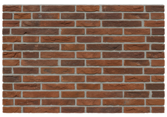 Isolated Seamless Red Brick Wall Texture