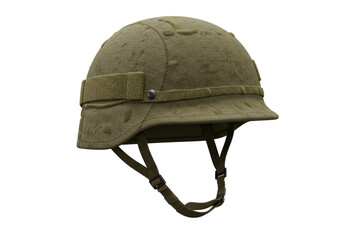 Isolated Military Helmet