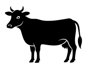 Cow Vector Silhouettes & SVG Icon