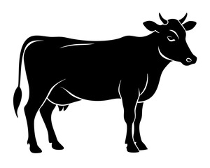 Cow Vector Silhouettes & SVG Icon