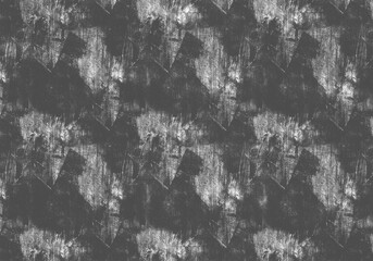 Abstract grunge black and white distressed texture background, Isolated on transparent background, PNG	