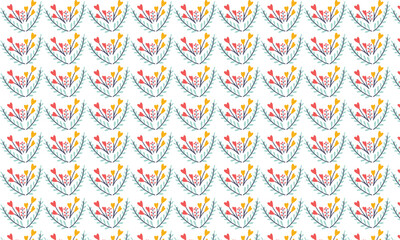 Floral Heart Pattern