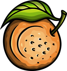 Doodle cartoon funny orange © balabolka