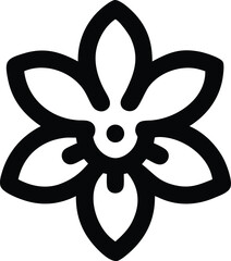 wallflower, waxflower, verbena, wisteria , flower logo