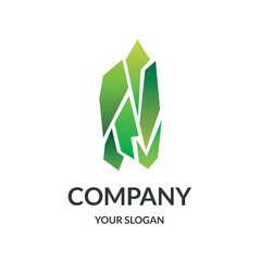 Crystal Stone Company Logo Design 