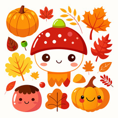 autumn leaves collection