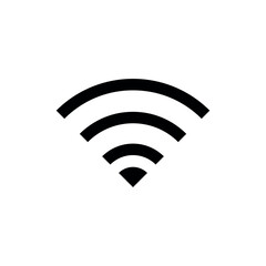 Wifi Sharp Icon, Modern Wifi Icon, High-Quality Wifi Symbol, Wifi Signal Icon with Sharp Edges, Wifi Network Icon, Digital Wifi Icon, Minimalistic Wifi Icon