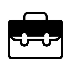 Briefcase with Rounded Corners Icon Design