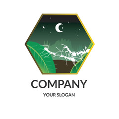 Ant Company logo design template
