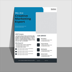  business flyer design modern corporate creative a4 poster advertisement print ready flyer template design
