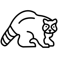 Raccoon Icon