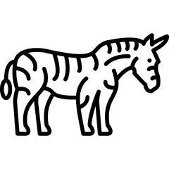 Zebra Icon