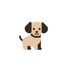 Naklejka premium Cute cartoon dog illustration