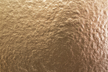 Abstract golden cement structure background, textured close up backdrop