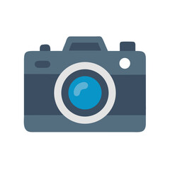 Camera Representing Photography and Travel Memories Icon Design