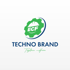 Building construction logo design template