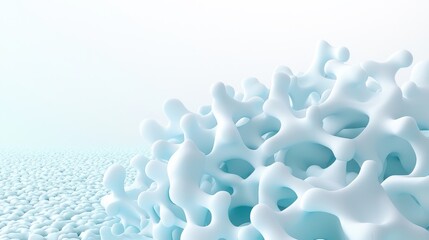 Bone healing and regeneration process in medical science laboratory educational content scientific environment close-up view