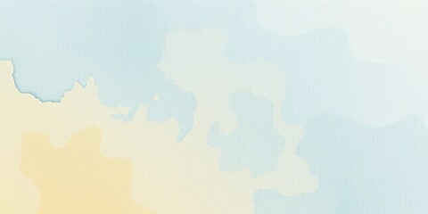 Obraz premium Abstract Watercolor Background with Pastel Blue and Yellow Tones
