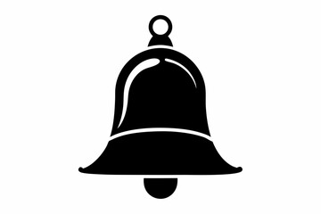 bell ringing silhouette vector