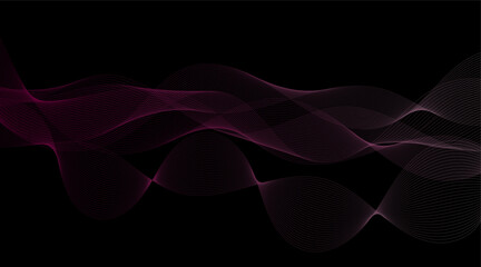 Geometric Vector Backdrop: Patterned Smoke and Light Curves Creating a Motion Design
