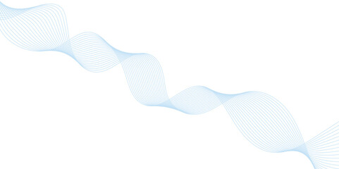 Abstract wave line for banner, wallpaper background with wave design.	