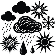 weather forecast icons