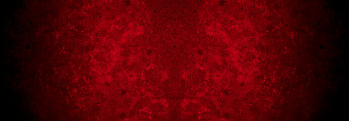 Old wall texture cement black red  background abstract dark color design are light with white gradient background.